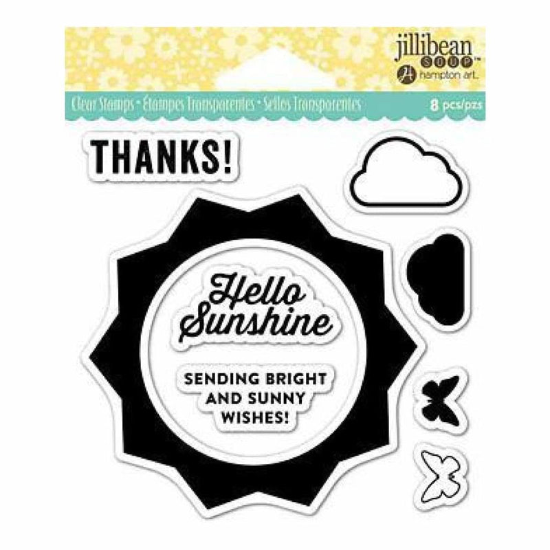 Jillibean Soup Clear Stamps 4 Inch X4 Inch  Sunshine