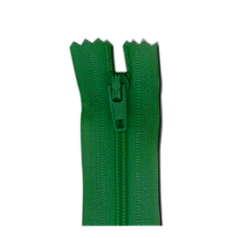 Junkitz - 6 Inches Green Zipper