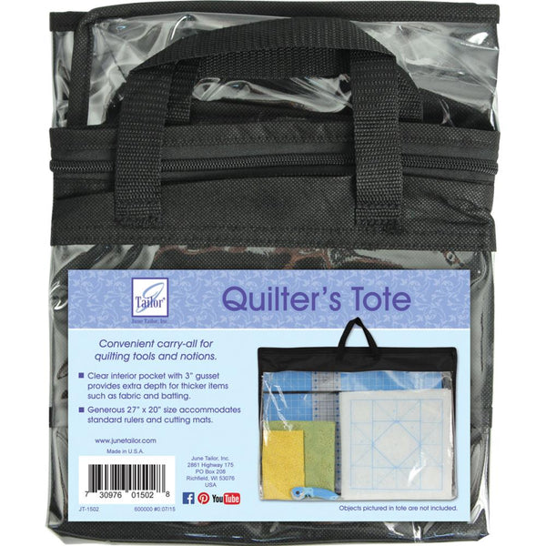 June Tailor - Quilters Tote W/Gusset 27 inch X20 inch