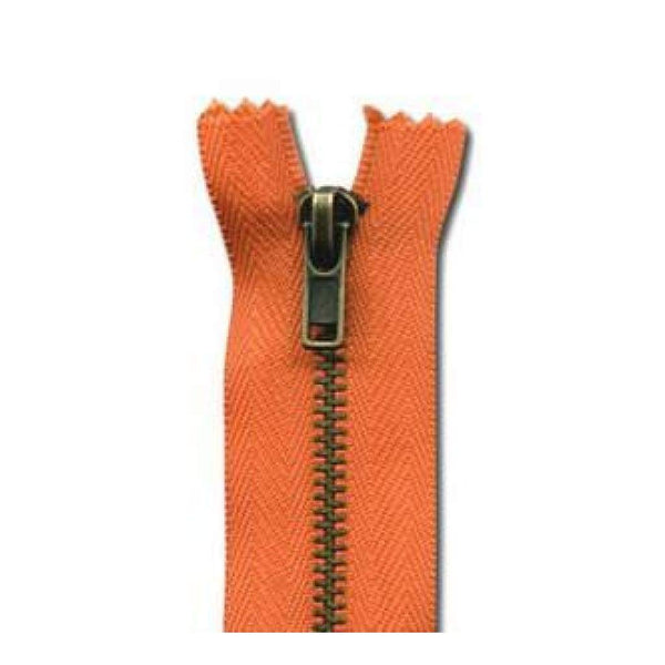 Junkitz - 4 Inches  Tangerine Zipper