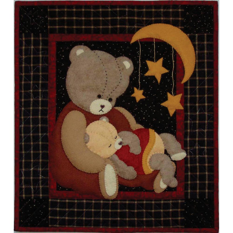 Rachels Of Greenfield - Wall Quilt Kit 13 inch X15 inch -  Baby Bear