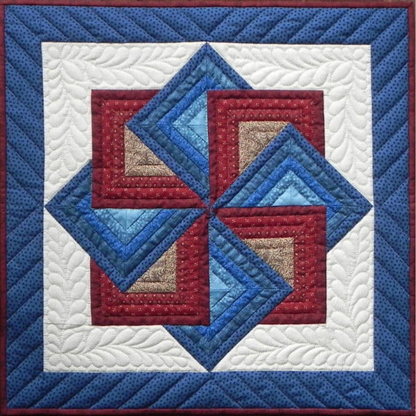 Rachels Of Greenfield - Wall Quilt Kit 22 inch X22 inch - Starspin*