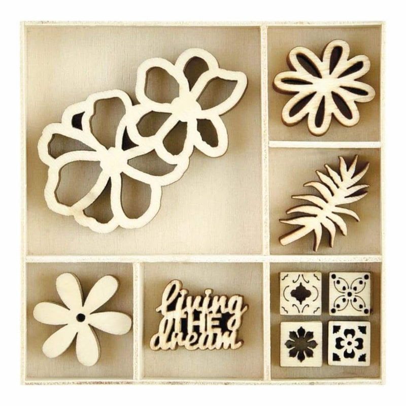 Kaisercraft - Flourish Pack Tropics 45 pieces