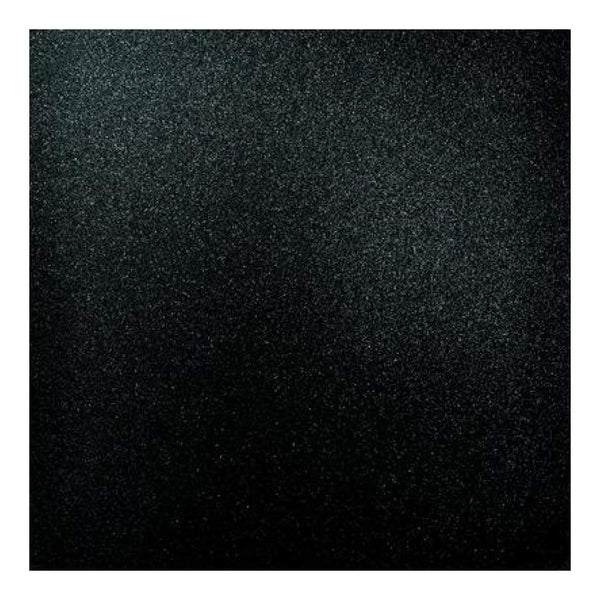 Kaisercraft Glitter Cardstock 12 inch X12 inch - Midnight
