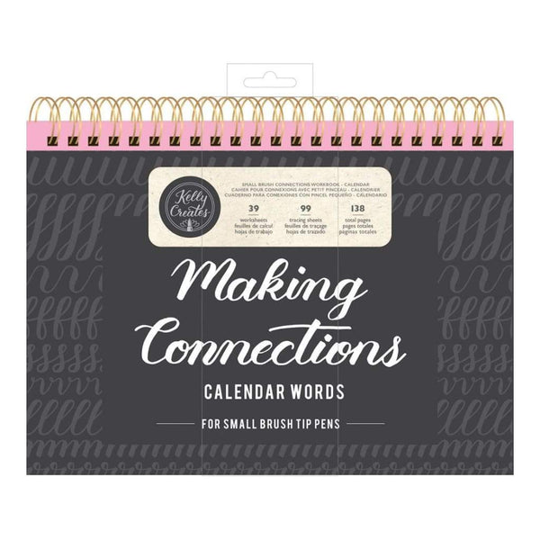 Kelly Creates Small Brush Workbook 11.6 inch X10 inch 138 pack Connections/Calendar