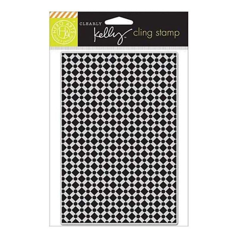 Kelly Purkey Cling Stamp 4.25 Inch X6.25 Inch  Background Tile