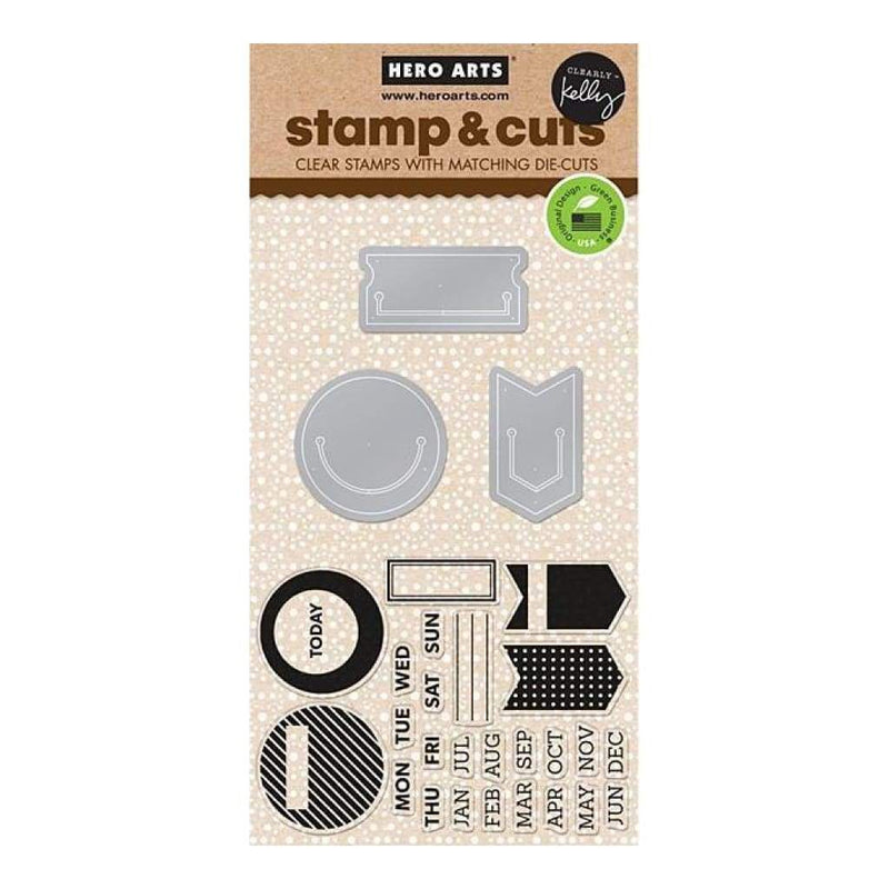 Kelly Purkey Stamp & Cut Planner Clips