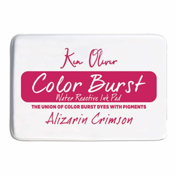 Ken Oliver Color Burst Ink Pad - Alizarin Crimson