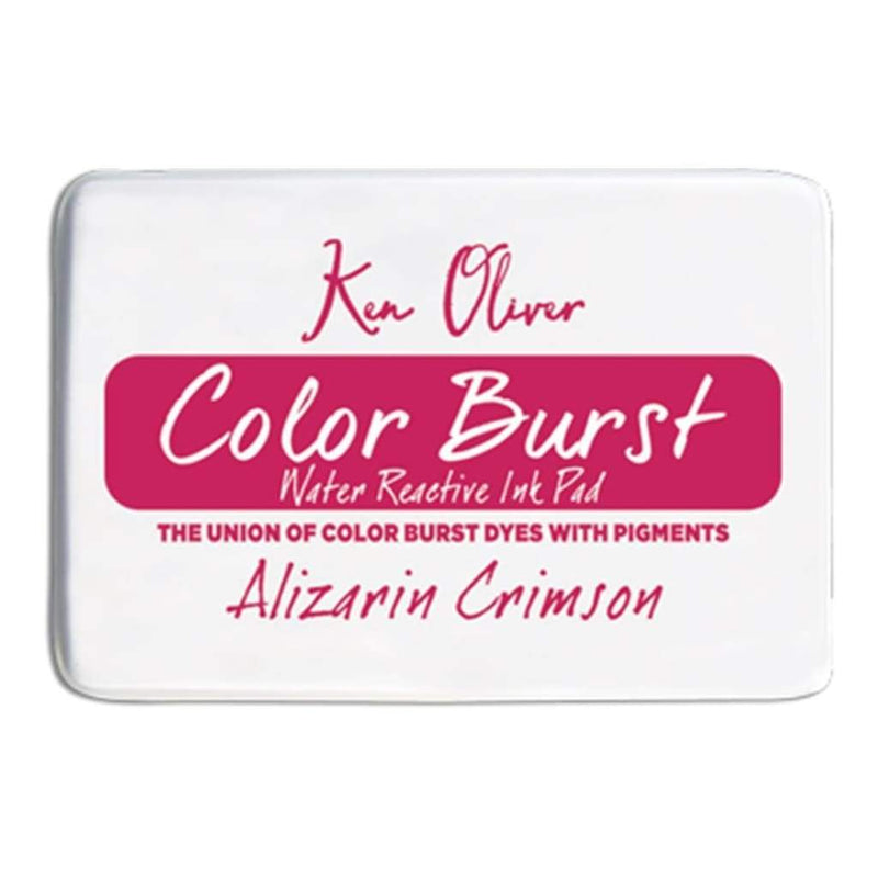 Ken Oliver Color Burst Ink Pad - Alizarin Crimson