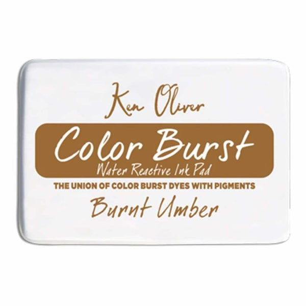 Ken Oliver Color Burst Ink Pad - Burnt Umber