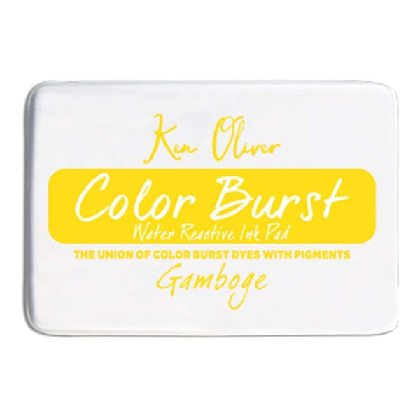 Ken Oliver Color Burst Ink Pad - Gamboge