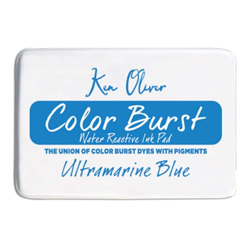 Ken Oliver Color Burst Ink Pad - Ultramarine Blue