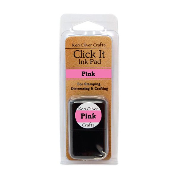 Ken Oliver Click It Dye Ink Pad - Pink