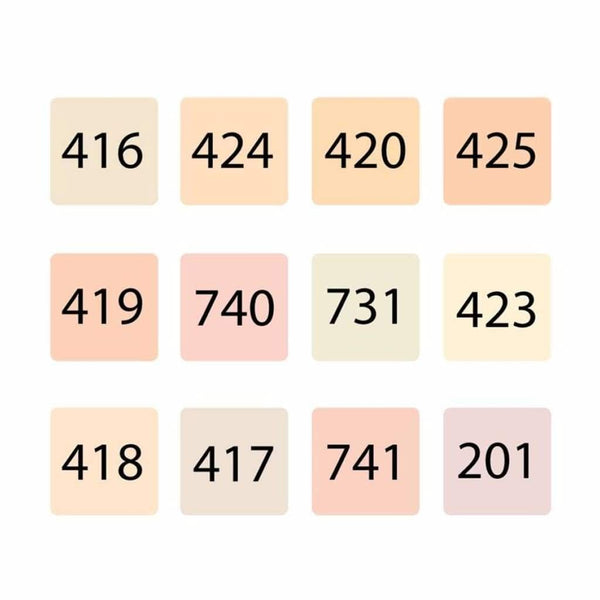 Kurecolor ZIG Twin WS Marker Set 12 pack - Flesh & Neutral Colors*