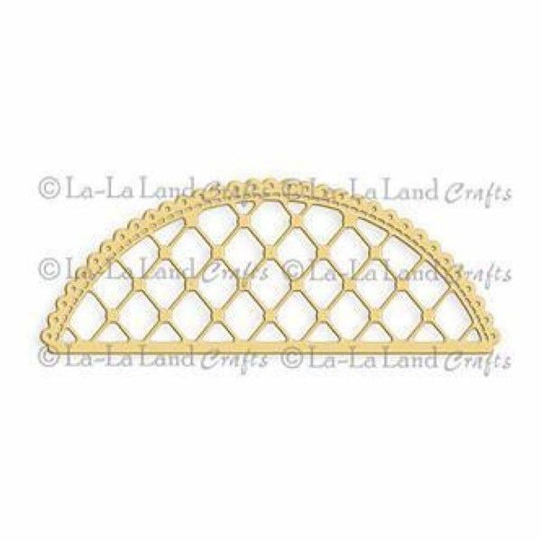 La-La Land Die Lattice Doily Border