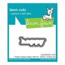 Lawn Cuts Custom Craft Die Happy Happy Happy Add-On: Family