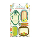 Bo Bunny - Hello Sunshine Collection - Layered Chipboard Stickers with Glitter and Jewel Accents