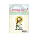 CandiBean Cling Stamp 4 X 7 inch - Sunflower Daisy