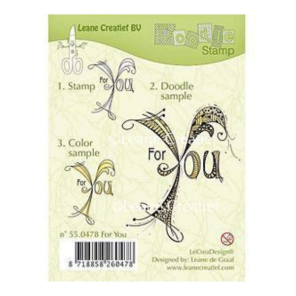 Leane Creatief Clear Stamps - For You