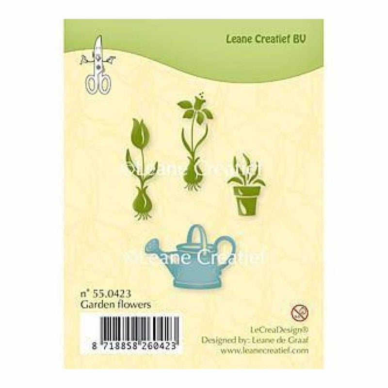 Leane Creatief Clear Stamps - Garden Flowers