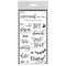 Ranger Letter It Clear Stamp Set 4 inch X6 inch - Friendship