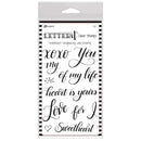 Ranger Letter It Clear Stamp Set 4X6 Sweetheart