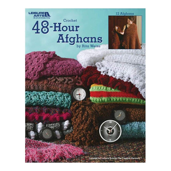 Leisure Arts 48-Hour Afghans - Crochet