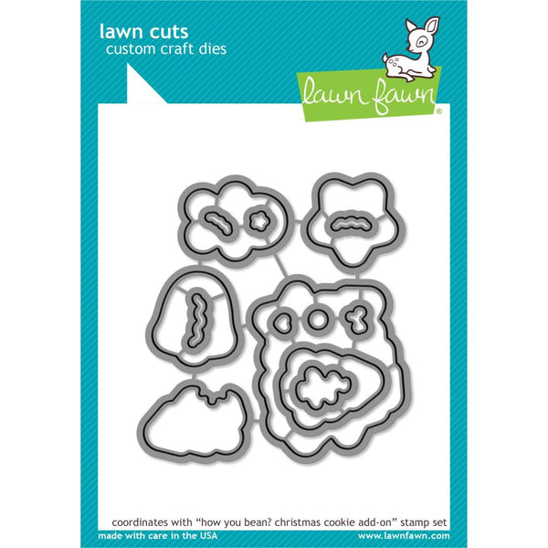 Lawn Cuts - Custom Craft Die - How You Bean? Christmas Cookie Add-On*
