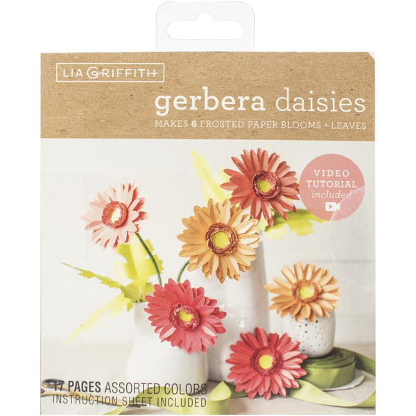 Lia Griffith Paper Stack 6 inch X6.5 inch 24 pack Daisy