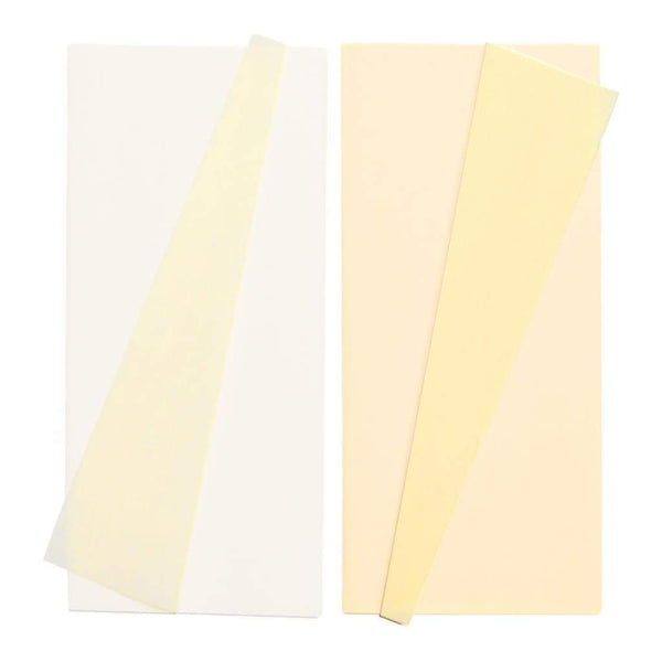 Lia Griffith - Double-Sided Extra Fine Crepe Paper 2 pack - White/Vanilla & Vanilla/Chiffon