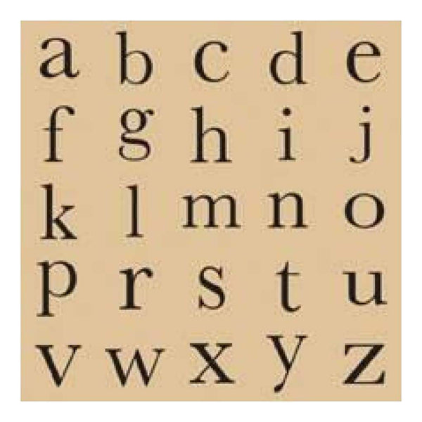 Li'l Davis Designs - Monogram Paper- Tan And Blk (Pack Of 10)