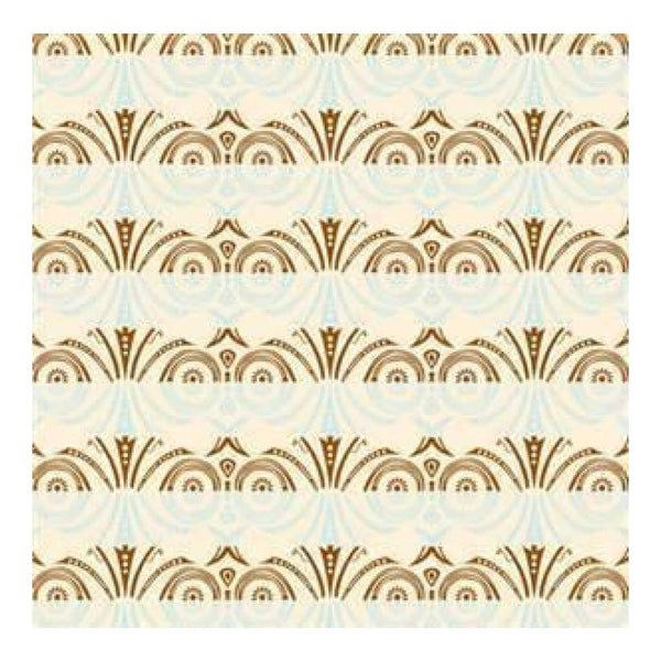 Li'l Davis - Vbilt 12X12 Patterned Paper Stripe Ivory (Pack Of 10)