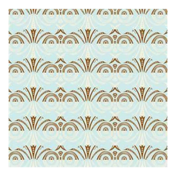 Li'l Davis - Vbilt 12X12 Patterned Paper Stripe Sky (Pack Of 10)