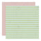 Lily Bee Design - Handmade - Running Stitch 12X12 D/Sided Paper  (Pack Of 10)