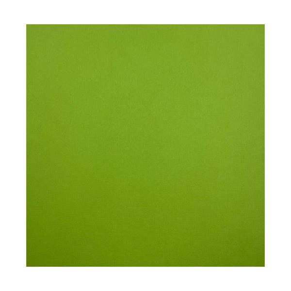 American Crafts - Textured Cardstock 12"x12" - Lime Cordial