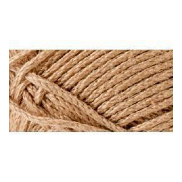 Lion Brand 24/7 Cotton Yarn - Camel - 3.5oz/100g