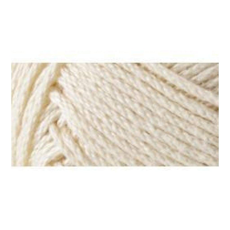 Lion Brand 24/7 Cotton Yarn - Ecru - 3.5oz/100g