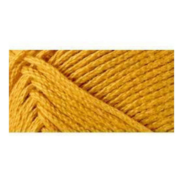 Lion Brand 24/7 Cotton Yarn - Goldenrod - 3.5oz/100g