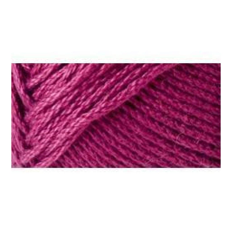 Lion Brand 24/7 Cotton Yarn - Magenta - 3.5oz/100g