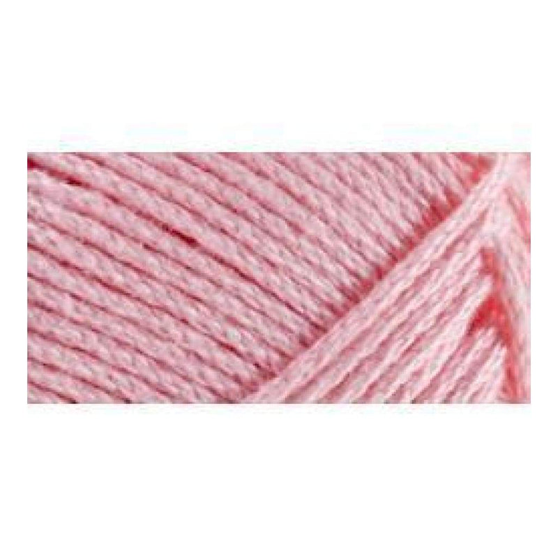 Lion Brand 24/7 Cotton Yarn - Pink - 3.5oz/100g