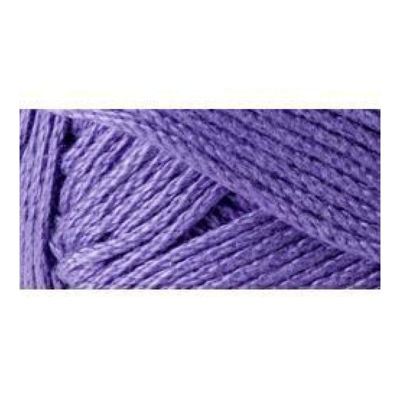 Lion Brand 24/7 Cotton Yarn - Purple - 3.5oz/100g