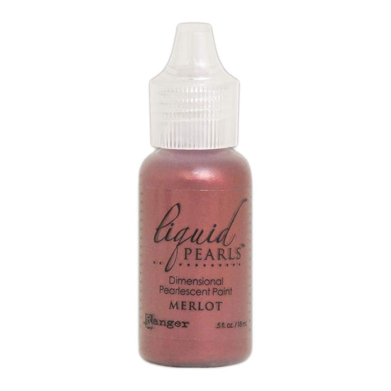 Ranger Liquid Pearls Dimensional Pearlescent Paint .5oz - Merlot