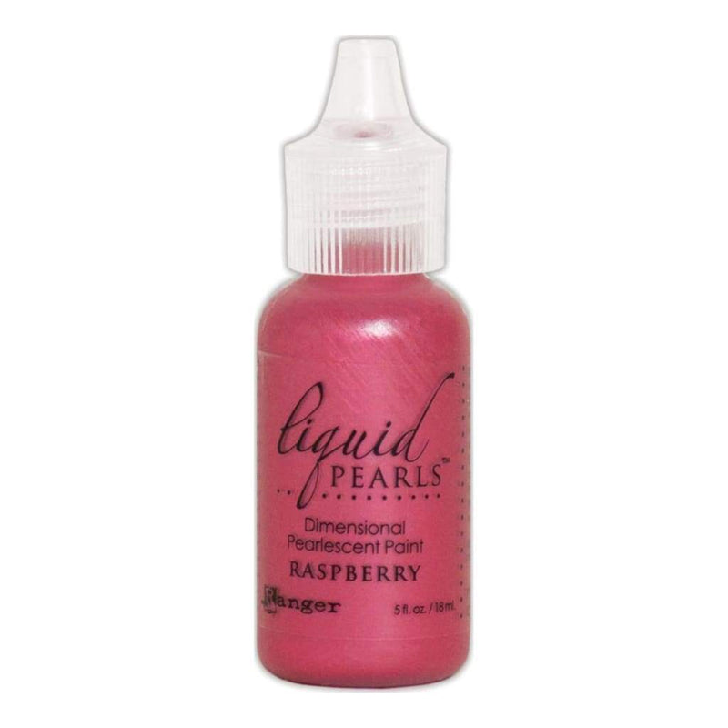 Ranger Liquid Pearls Dimensional Pearlescent Paint .5oz - Raspberry