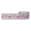 Little B Decorative Foil Tape 25mmX10m Flamingos with Rose Gold