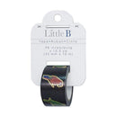 Little B Decorative Foil Tape 25Mmx10m - Gold Foil Outline Parrots