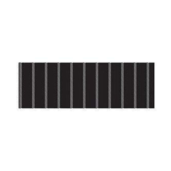 Little B Foil Tape 15Mmx10m - Black Pinstripe