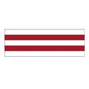 Little B Foil Tape 15Mmx10m - Red Mono Stripe