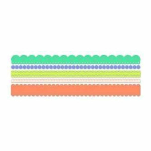 Little Yellow Bicycle - Hello Fall - Crepe Paper Lace Stickers