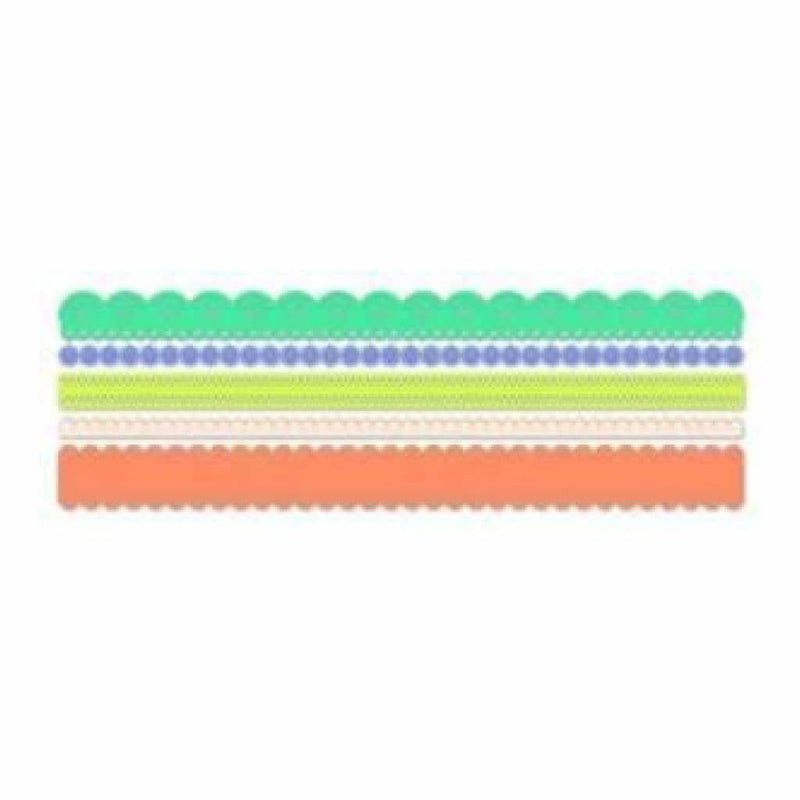 Little Yellow Bicycle - Hello Fall - Crepe Paper Lace Stickers