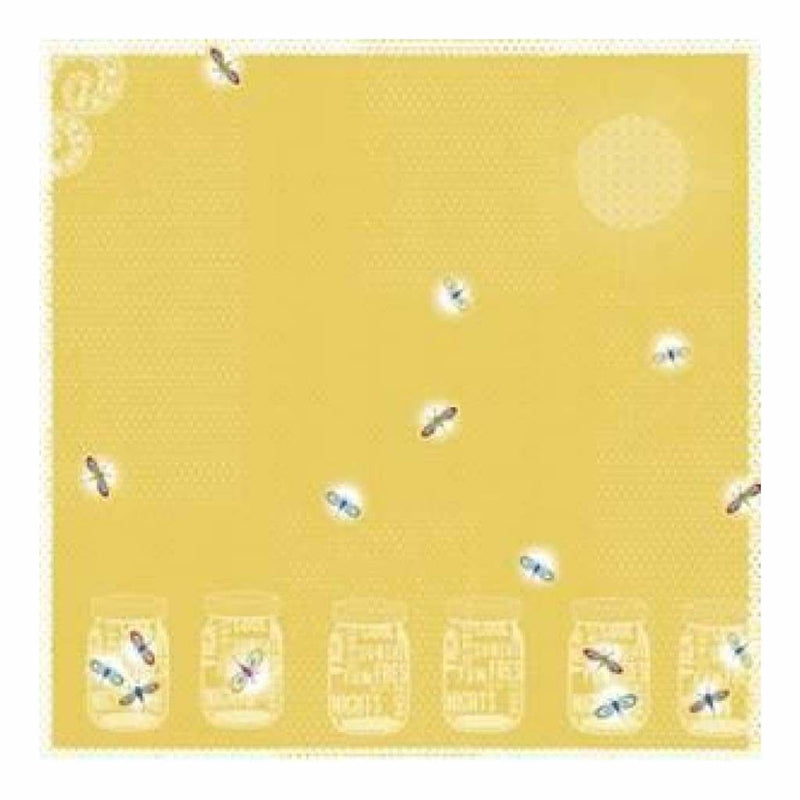 Little Yellow Bicycle - Sweet Summertime - Fireflies 12X12 Glitter Paper